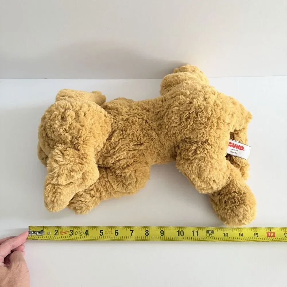 GUND Muttsy Plush Dog 15” Golden Retriever Puppy 2024 Stuffed Animal 604779